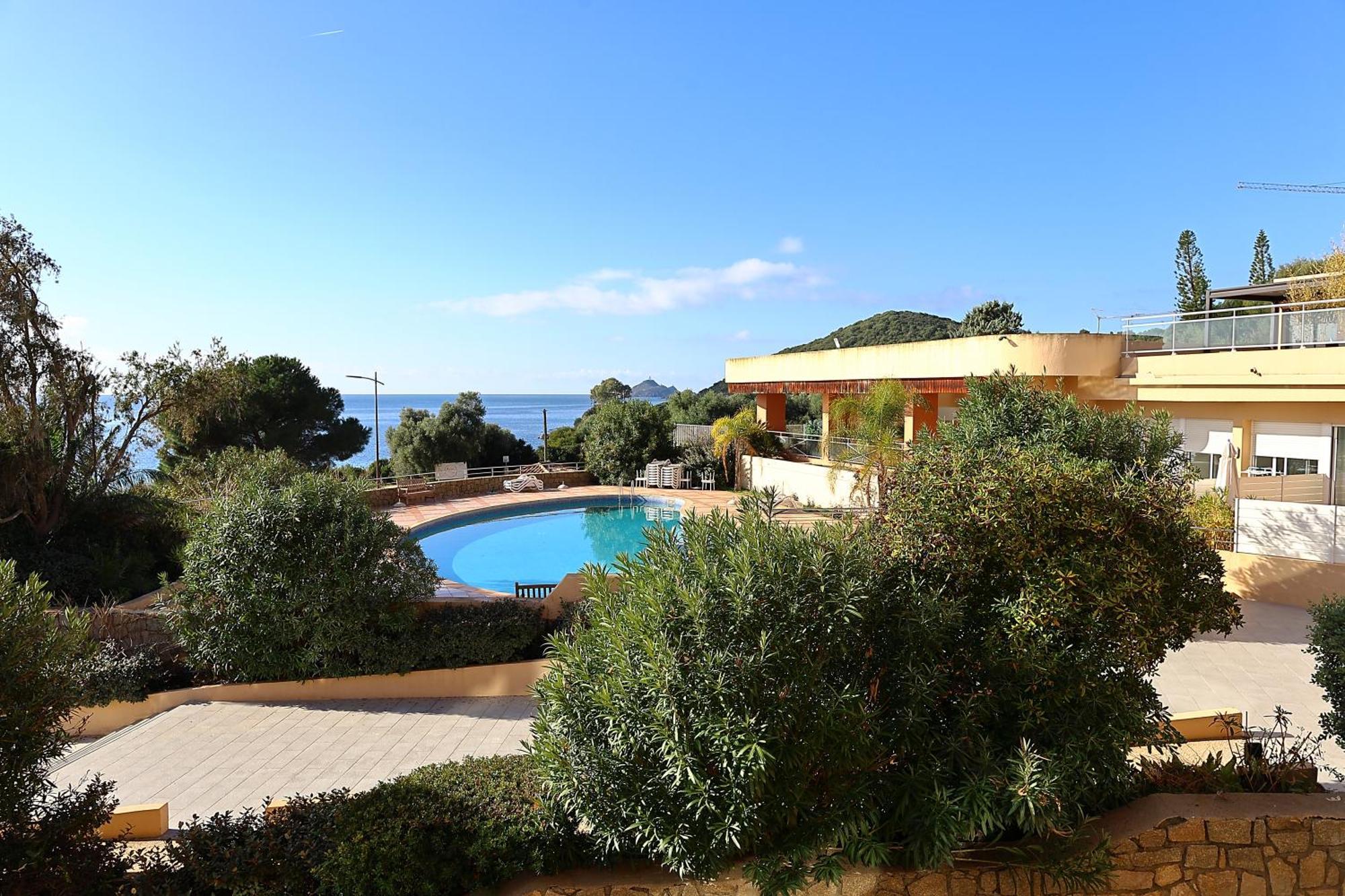 Evasion Corse - T2 Vue Mer, Piscine & Plage Ajaccio  Zewnętrze zdjęcie